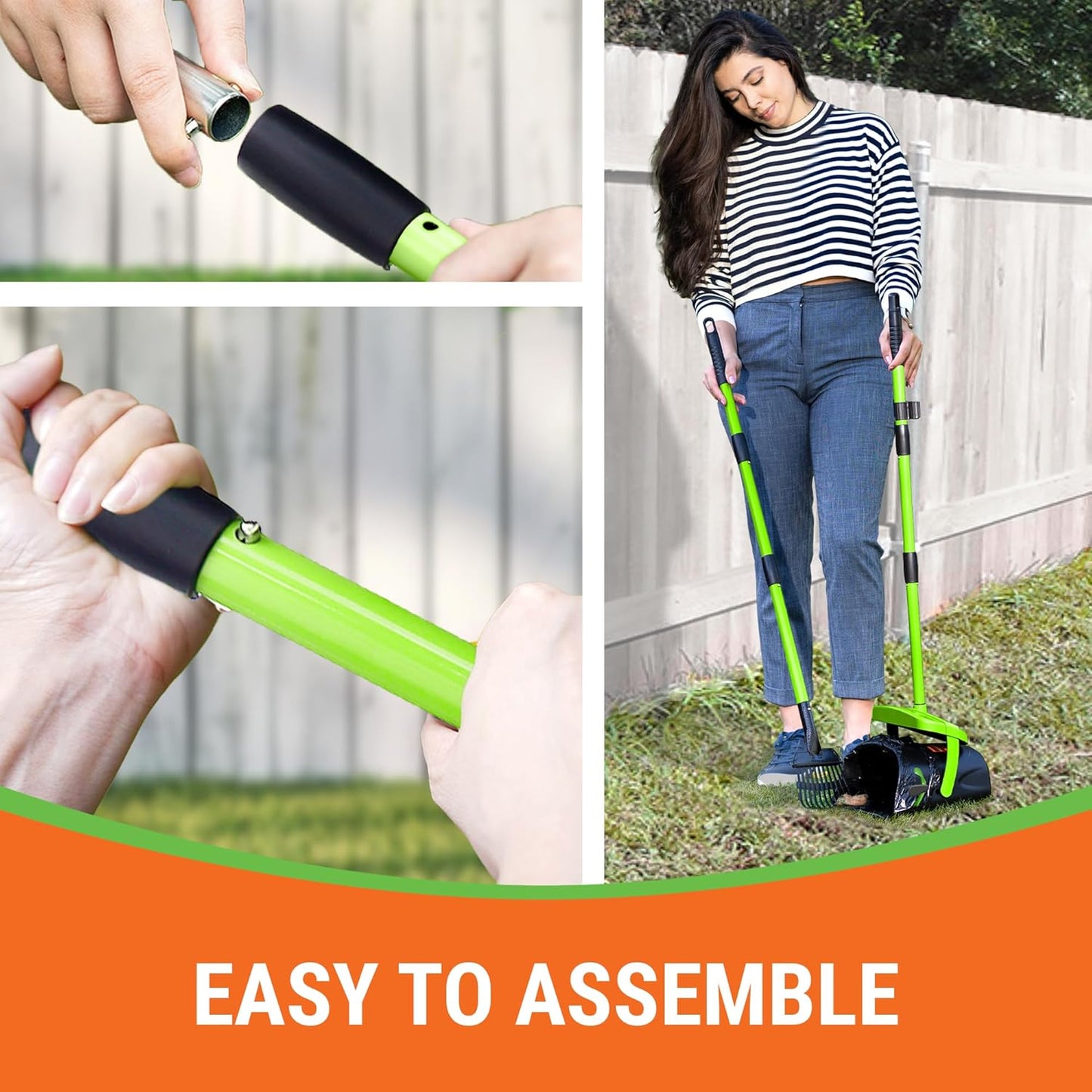 Pupzle Dry & Wet Dog Pooper Scooper with Bag Attachment