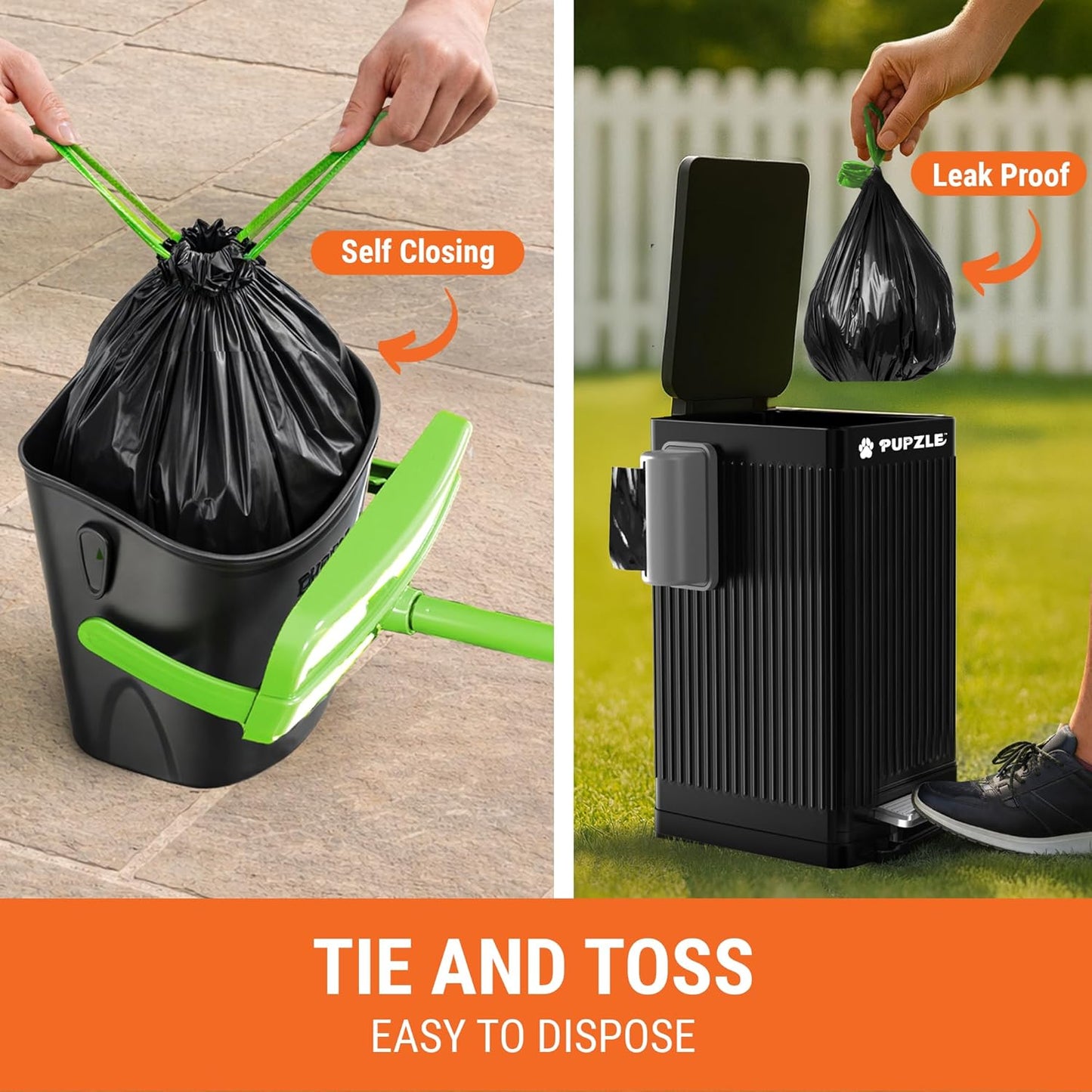 Pupzle Dogs Pooper Scooper Replacement Bags 2.0
