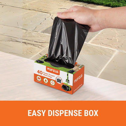 Pupzle Dogs Pooper Scooper Replacement bags 40 pcs